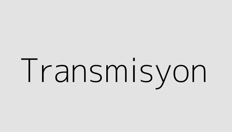 Transmisyon