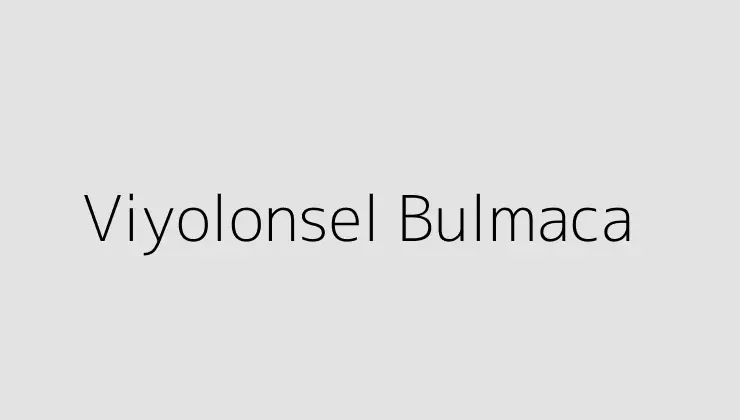 Viyolonsel Bulmaca