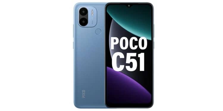 Poco C51 tanıtıldı, işte özellikleri