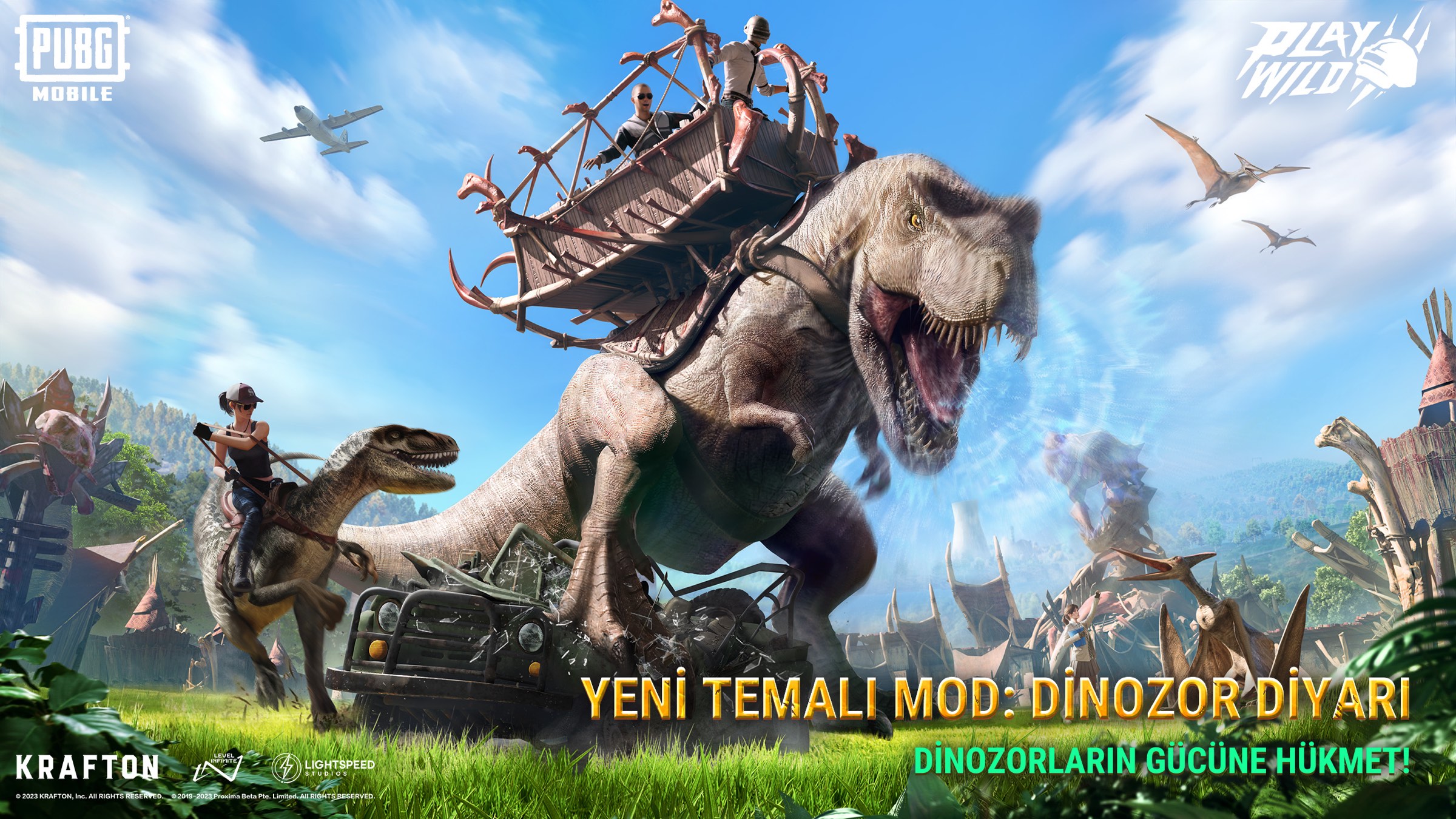 PUBG Mobile’da dinozor çağı başlıyor