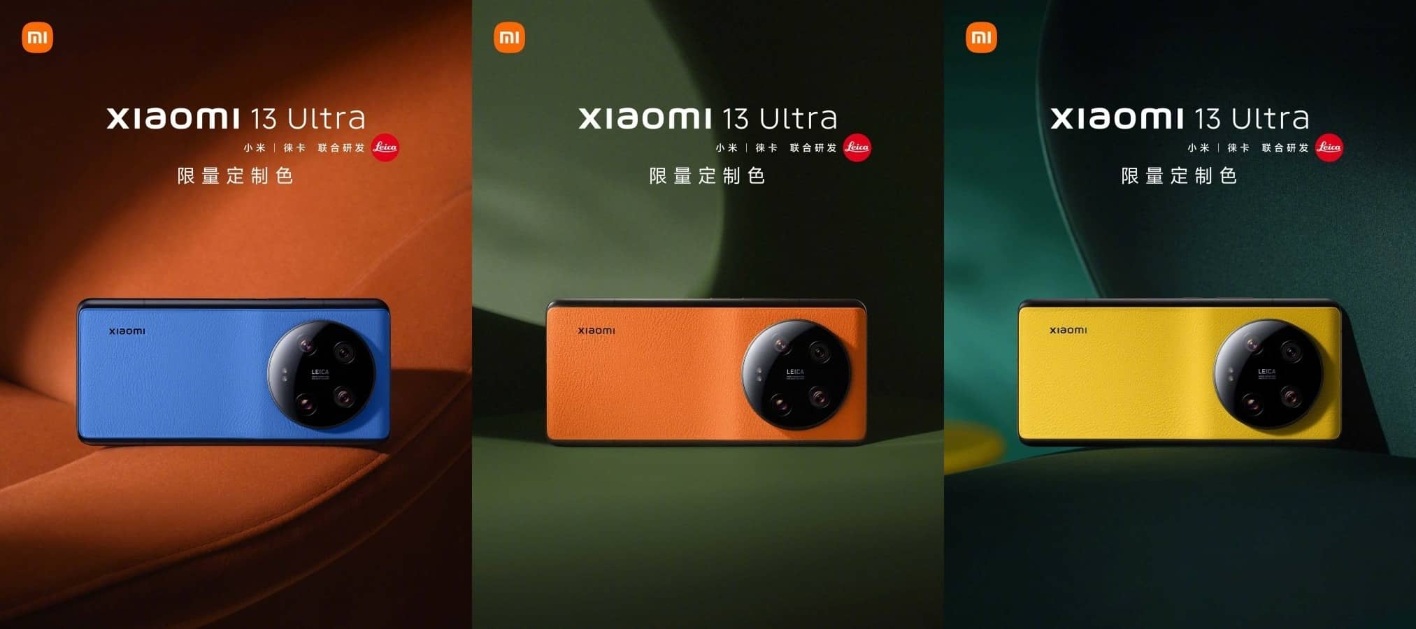Xiaomi 13 Ultra’nın özel renkleri duyuruldu
