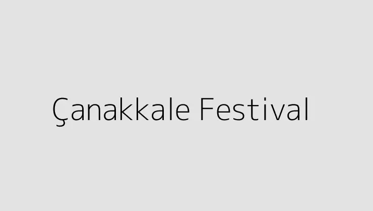 Çanakkale Festival