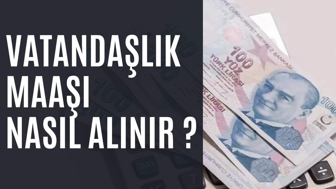 Vatandaşlık Maaşı Nedir Nasıl Başvuru yapılır?