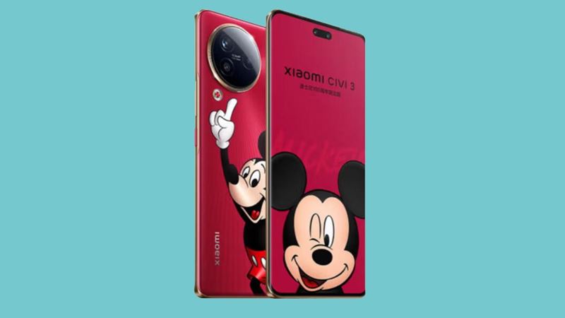 Xiaomi Civi 3 Disney Limited Edition satışa sunuldu