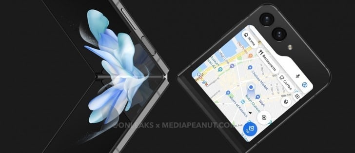 Galaxy Z Flip 5 kapağında Haritalar’ı gösterecek