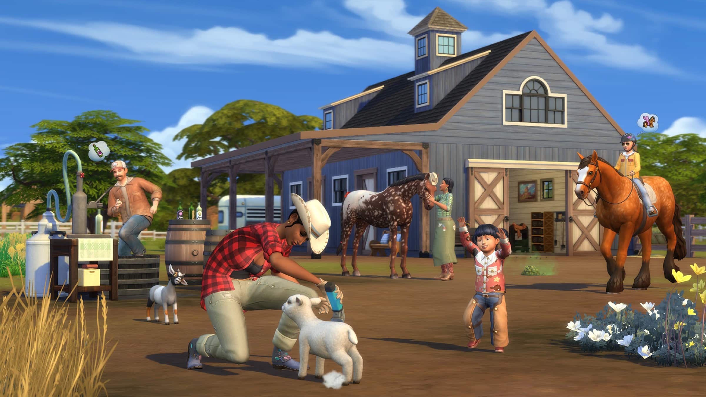 The Sims 4 Horse Ranch fragmanı yayınlandı