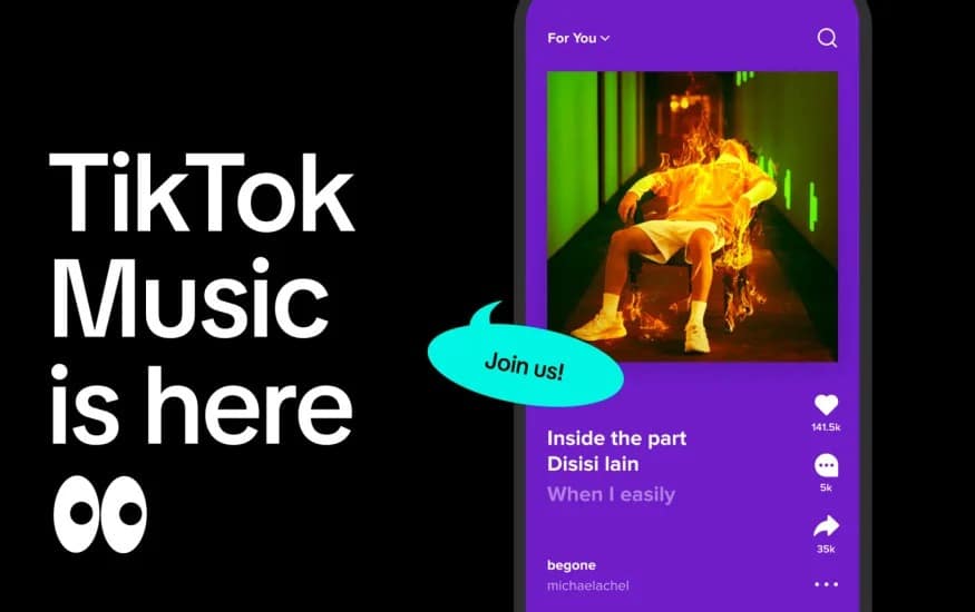 TikTok Music daha fazla ülkede kullanımda