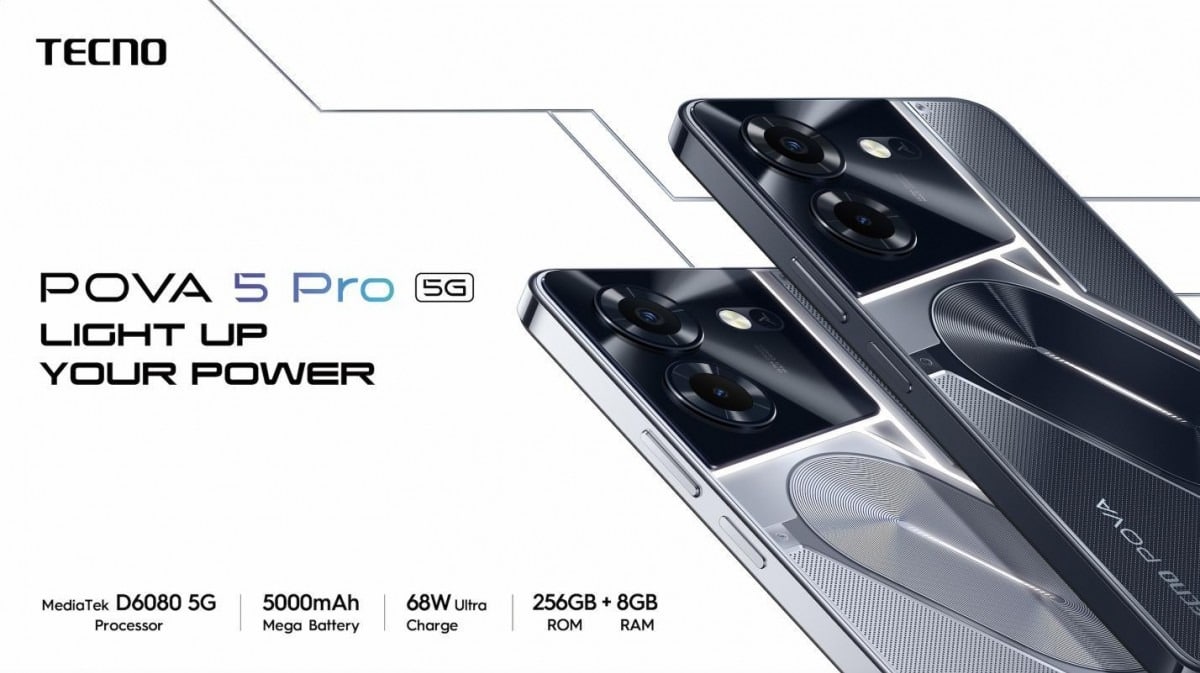 Tecno Pova 5 Pro tanıtıldı, işte özellikleri